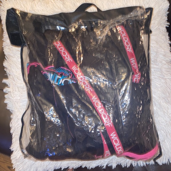 Brand new women’s GI in black with pink & blue accents Size F5 martial arts BJJ - Picture 11 of 13